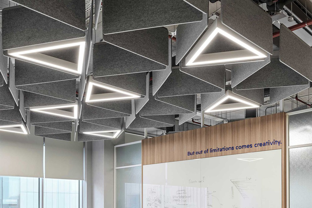 Star Baffle acoustic baffle ceiling