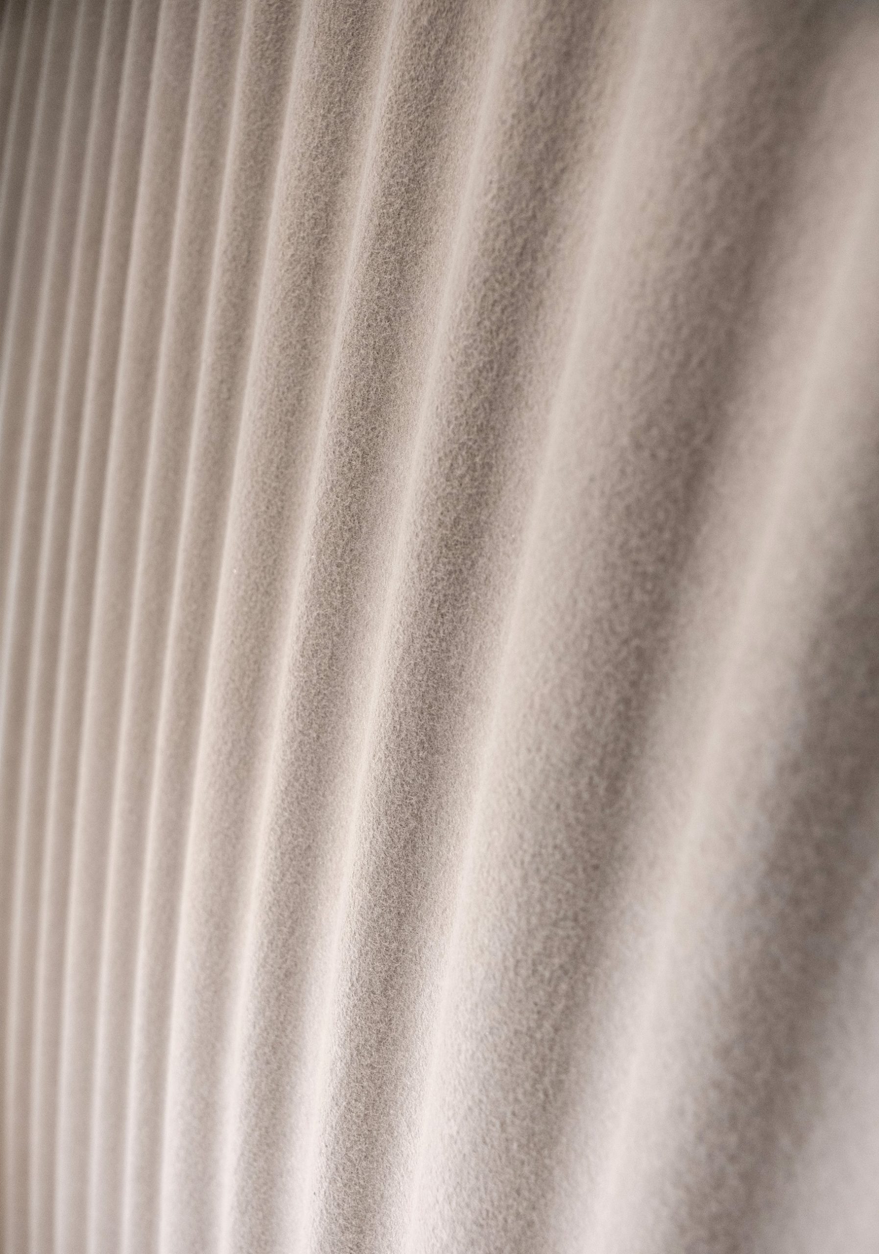 Zen acoustic wall panel with sculptural textured surface