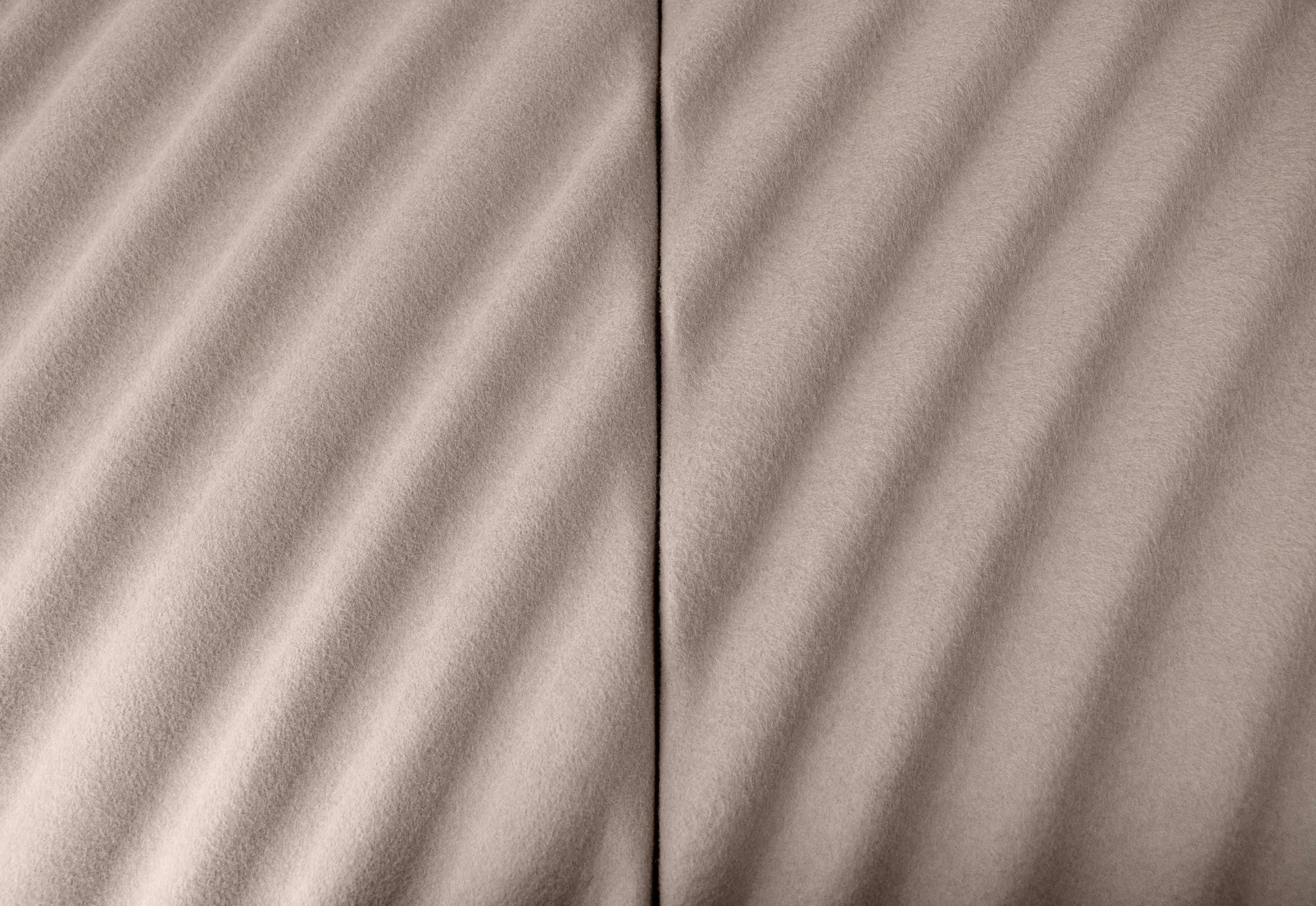 Zen acoustic wall panel with sculptural textured surface