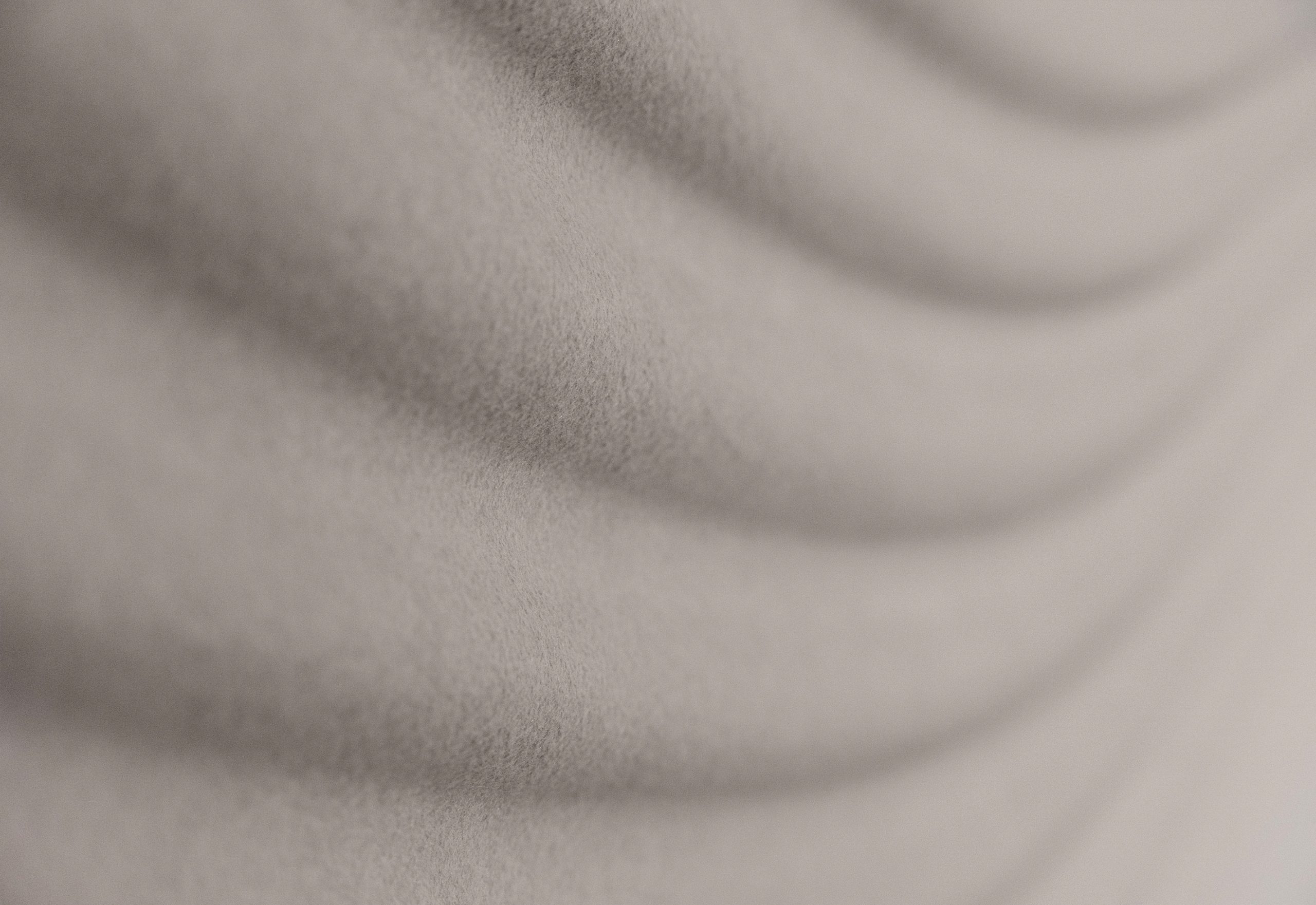 Zen acoustic wall panel with sculptural curved texture
